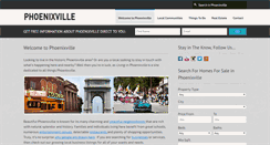 Desktop Screenshot of livinginphoenixville.com